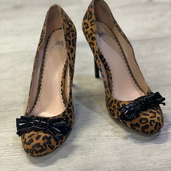 Madison brown leopard print stiletto - Picture 3 of 10